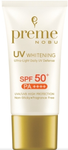 PREME NOBU UV Whitening SPF50 30g พรีม โนบุ ยูวี ไวท์เทนนิ่ง เอสพีเอฟ 50 PA++++